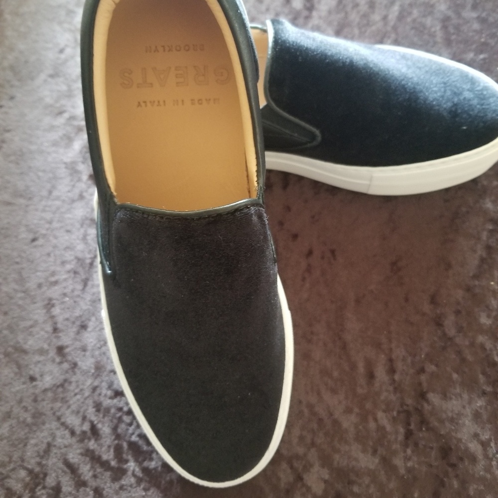 GREATS BROOKLYN made in Italy women black loafers